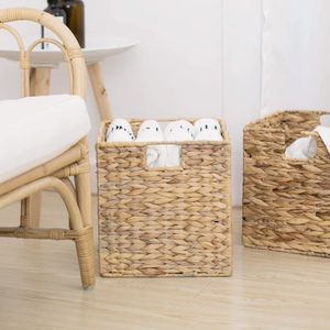 Meilleure vente paniers de rangement tissés en bambou modernes et écologiques jardinières logo de couleur personnalisable pour le stockage des aliments de cuisine Vietnam - Product Image 4