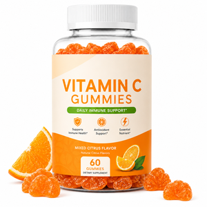 Gomitas de <span class=keywords><strong>Vitamina</strong></span> <span class=keywords><strong>C</strong></span> para un Soporte Inmunológico Avanzado, 250 mg, <span class=keywords><strong>con</strong></span> Acerola, Rosa Mosqueta, Zinc, <span class=keywords><strong>Bioflavonoides</strong></span> <span class=keywords><strong>C</strong></span>ítricos, ODM - Product Image 1