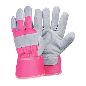 Guantes de trabajo de seguridad para las manos Guantes DE TRABAJO canadienses de construcción industrial impermeables Guantes de cuero de vaca - Product Image 4