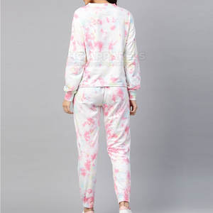 Venta Directa de Fábrica en Línea, Conjuntos Deportivos Casuales de Invierno para Mujer, Color Sólido, con Logotipo Personalizado, Conjunto de 2 Piezas, Ecológico - Product Image 3