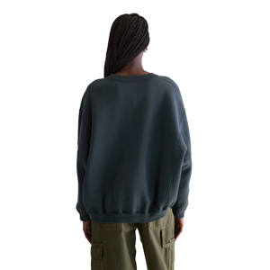 Sweat-shirt à col montant en molleton épais et chaud pour l'hiver, streetwear, sweat-shirt à col rond, sweat-shirt et sweat-shirt à capuche en coton doux et lourd - Product Image 3