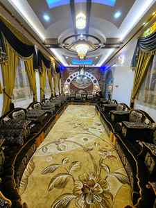 Sofá estilo Majlis árabe, diseño clásico, elegante conjunto para sala de estar, asientos de esquina de lujo, diseño que ahorra espacio - Product Image 2