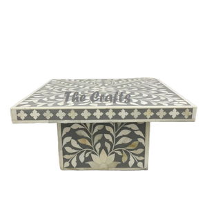 Support à gâteau en bois de meilleure conception avec nacre pour les fiançailles d'anniversaire - Product Image 1