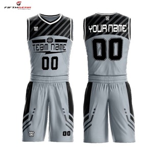 Maillot de basket-ball respirant sublimé personnalisé vêtements de sport d'été débardeurs avec conception uniforme de chaleur imprimée - Product Image 3