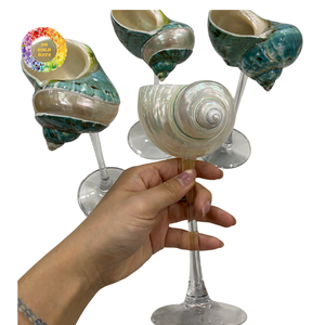 Exotic Shell Cup Barware unique fait à la main aspect naturel parfait pour les boissons hôtels et événements approvisionnement - Product Image 6
