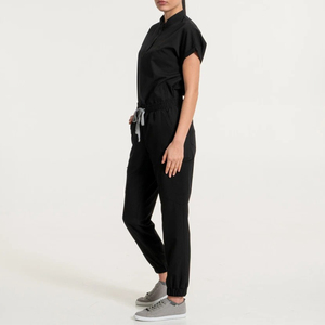Jogger Scrub Set para mujer Modern Mandarin 2pckt Top con 7pckt Bottom - Product Image 3