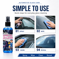 En stock – Dégraissant pour vitres de voiture en gros – Nettoyant en profondeur pour pare-brise – Éliminateur de taches d'eau et de traces pour vitres automobiles