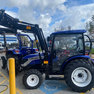 Lovol รถแทรคเตอร์ M404เตอร์พร้อม4WD 4in1รถตักฟาร์ม4x4พร้อมห้องโดยสารและรถแทรกเตอร์การเกษตรใช้สำหรับการเกษตร - Product Image 1