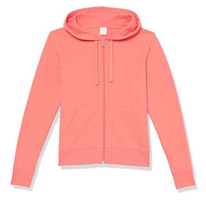 Sudadera Deportiva con Cremallera para Mujer, de Poliéster/Algodón, Ecológica, Transpirable, Cómoda, Estilo Crop Top Holgado, Chaqueta para Hacer Ejercicio - Product Image 6