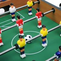Table de baby-foot portable mini table de football/jeu de football avec deux balles et gardien de score pour adultes et enfants