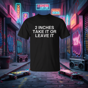 T-shirt humoristique Y2K pour adultes, 2 pouces, Take It Or Leave It, humorisme noir - Product Image 3