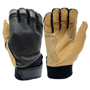 Nuevos guantes de bateo hechos de cuero para jugadores de béisbol y softbol Proveedor directo de fábrica Guantes de bateo de béisbol - Product Image 6