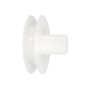 Disco Compatto in Plastica per Tapparelle Avvolgibili 120x40 mm Per nastro da 20 mm. - Product Image 1