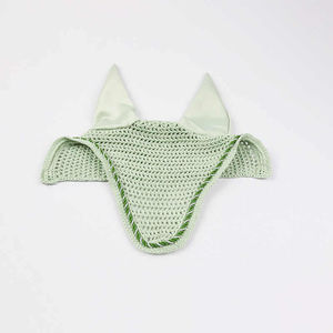 Ensemble de protège-selles et de protège-jambes pour cheval CST 103, imprimé léopard, tissu en maille, très respirant, confort pour le cheval - Product Image 6