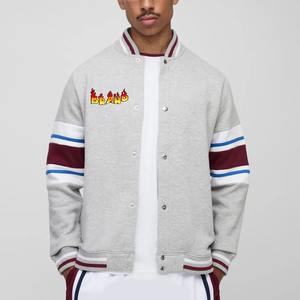 เสื้อแจ็กเก็ตผ้าฟลีซสำหรับผู้ชายมาใหม่เสื้อแจ็กเก็ตผ้าคอตตอน100% 2025พิมพ์โลโก้ได้ตามต้องการเสื้อแจ็กเก็ตบล็อกสีหนา - Product Image 4