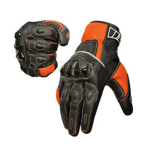 Gants de moto pour hommes en cuir de haute qualité, design personnalisé 2025, résistants à la chaleur, respirants, durables, sans silicone, vente en gros - Product Image 2