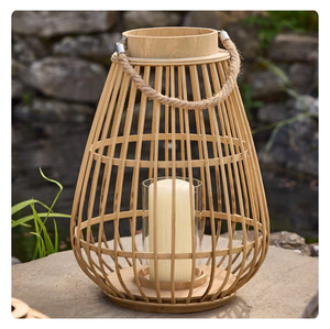 LINTERNAS DE BAMBÚ ELEGANTES HECHAS A MANO para BODAS y EVENTOS ESPECIALES TOP VENDEDOR - Product Image 2