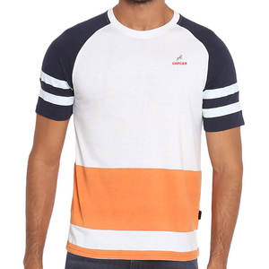 Nouvelle arrivée T-shirt à col rond pour hommes, conception personnalisée, mode multicolore, vente chaude - Product Image 1