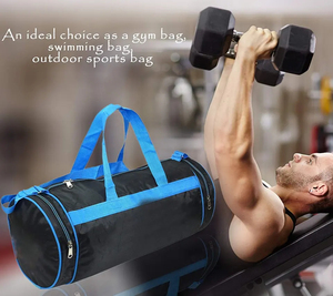 Bolsa de Viaje Unisex de Poliéster/Nailon Personalizada, Nueva, de Diferentes Colores, Transpirable, Ligera, Plegable, de Gran Capacidad, OEM, para Fitness - Product Image 5