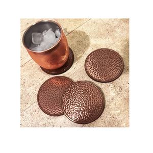 Dessous de verre en laiton et café rond carré caboteur Bar accessoires boisson en acier inoxydable à vendre - Product Image 5