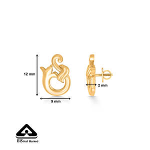 Boucles d'oreilles créoles en or rose avec moissanite en forme de cœur pour femmes - Product Image 5