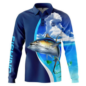 Camisas de Pesca Transpirables e Impermeables de Alta Calidad con Protección Solar UPF50+ de Secado Rápido, Talla Grande para Hombre - Product Image 4