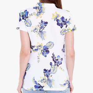 Wholesale Own Brand Printing Polyester and Spandex High Quality Golf <b>Women</b> <b>Polo</b> T <b>Shirt</b> - Product Image 3