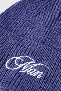 OEM Premium Quality Customizable <b>Navy</b> Beanies Caps For Adults & Youth Warm Comfortable Soft Fabric Unisex Beanie Caps - Product Image 4