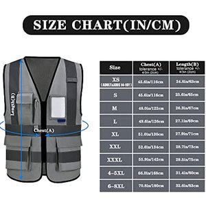 Chaleco de seguridad ligero personalizable de alta calidad al por mayor color personalizado con función impermeable - Product Image 6