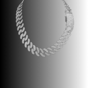 14K con cadena cubana de diamantes cultivados en laboratorio, brilla tu estilo mejorado con claridad VVs - Product Image 2