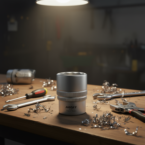 Hazet 1/2'' <b>12</b>-<b>Point</b> Square <b>Socket</b> with Traction Profile and Knurling - Product Image 3