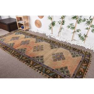 พรมสไตล์ตุรกีโบฮีเมียนแนววินเทจเป็นมิตรกับสิ่งแวดล้อมวัสดุขนสัตว์ลายปะต่อสีน้ำตาลสีเบจยาว4เมตรกว้างคลาสสิก9x12 - Product Image 3
