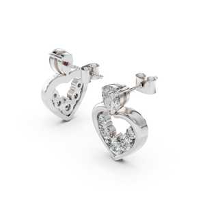 Luxury 14K 18K Solid Yellow White <b>Rose</b> <b>Gold</b> Religious <b>Hoop</b> Earrings Huggie Design Fine Jewelry Lab Grown Diamond Women Gift <b>Gold</b> - Product Image 2