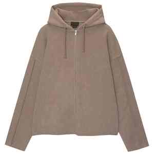 Alta calidad 400 g French Terry Full Zip Hoodie Custom Pattern Print Streetwear para hombres Sudadera con capucha de gran tamaño - Product Image 6