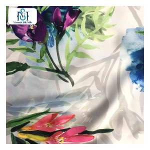 Digital Printing 100% Plain Rayon Cotton Woven Clothes Fabric - Product Image 4