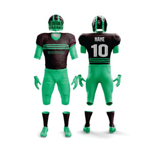 Vêtements de football personnalisés maillot de l'équipe version joueur uniforme de football américain porter ensemble complet uniforme grande taille - Product Image 3