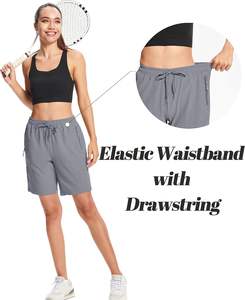 Shorts para Mujer con Logotipo Personalizado por Sublimación, Precio Razonable, Diseño Sólido, Nuevo, Más Vendidos, para Adultos - Product Image 3