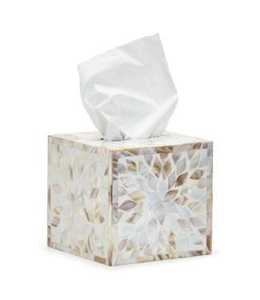 กล่องทิชชู่ฝังมุก & กระดูกสำหรับตกแต่งโต๊ะและอุปกรณ์เสริมสำหรับบ้านและโรงแรม - Product Image 4