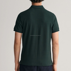 Camisetas Polo personalizadas Unisex Liso 100% Algodón Venta al por mayor Camisetas Polo de manga corta para hombres - Product Image 3