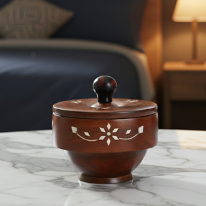 Joyero de Madera de Alta Calidad, Hecho a Mano, Estilo Moderno y Lujoso, Diseño Compacto y Portátil para Guardar Joyas de Forma Segura - Product Image 6