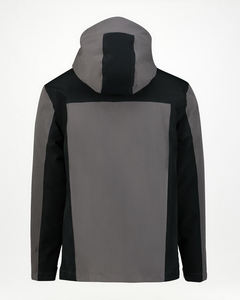 แจ็กเก็ตปลาปักเป้าสำหรับผู้ชายแบบหนาสองคอลเลอร์สไตล์สตรีทแบบปรับแต่งได้ลายตัวอักษร - Product Image 2