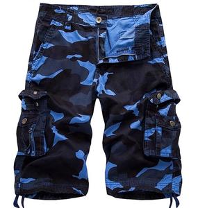 Venta al por mayor de pantalones cortos Cargo para hombre, ropa de calle informal para hombre, pantalones cortos Cargo de algodón hasta la rodilla, pantalones cortos Cargo de tela de secado rápido - Product Image 5