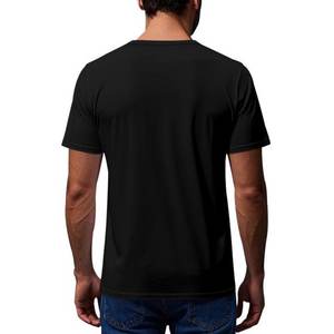 Camiseta de verano 260GSM para hombre, Camisetas básicas holgadas de manga corta a la moda coreana, camisetas sólidas, camiseta de gran tamaño Unisex - Product Image 3