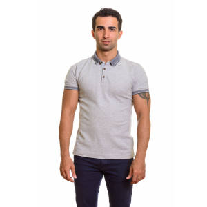 Camiseta de manga corta personalizable de alta calidad para hombre, camiseta de polo, camisa de cuello en blanco liso con logotipo OEM, diseño de marca propia sólida - Product Image 6
