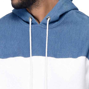 Hombres 100% Algodón Grueso Personalizado Bordado Logo Drop Shoulder Hoodies Nuevo Estilo Streetwear Moda - Product Image 6