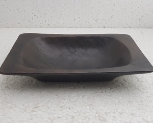 Vaisselle à usage domestique et hôtelière Petit bol de fruits en bois Design et couleur personnalisés avec la meilleure couleur noire et le meilleur prix - Product Image 4