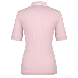 Camisetas de manga corta para mujer, Polo de golf con logotipo personalizado, ropa deportiva de punto transpirable de secado rápido para golf y deportes al aire libre - Product Image 4