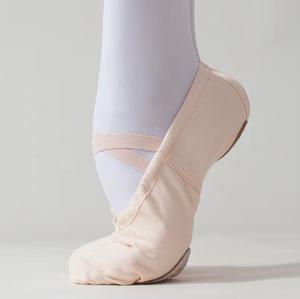 <span class=keywords><strong>Ballerine</strong></span> classiche color marrone chiaro <span class=keywords><strong>ballerine</strong></span> rosa con morbido tessuto elasticizzato per donne e ragazze danza e Performance per bambini - Product Image 6