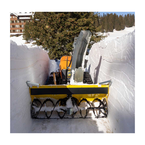 Soplador de nieve ajustable de dos etapas con motor mejorado Limpieza de nieve mejorada y control de distancia Componentes centrales duraderos - Product Image 2