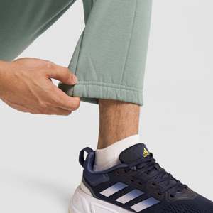 Customizable Green Joggers for <b>Men</b> 100% Cotton Terry Tapered <b>Pattern</b> Baggy Pants Colored Wash Strength <b>Men's</b> <b>Trousers</b> - Product Image 6